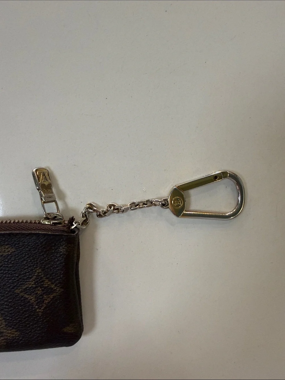 Louis Vuitton Monogram Key & Card Holder in Brown